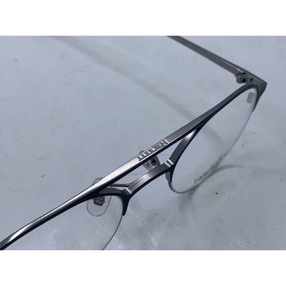 HACKET BESPOKE HEB249 689 49 21 145  Blue Brown Metal Plastic Eyewear Glasses - Picture 7 of 11